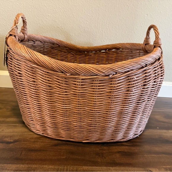 Threshold with Studio McGee Natural Woven Basket - Picture 1 of 4